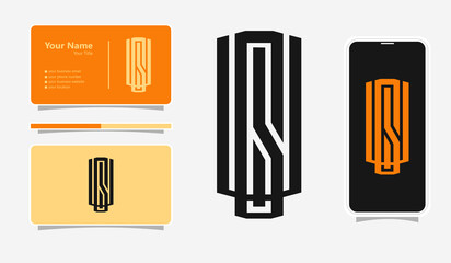 Letter W G logo design. creative minimal monochrome monogram symbol. Universal elegant vector emblem. Premium business logotype. Graphic alphabet symbol for corporate identity