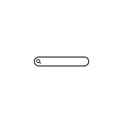 Search button icon drawing. 