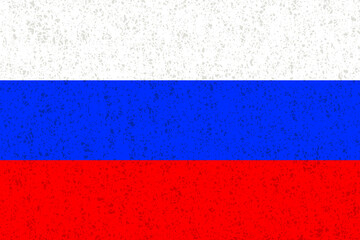 ロシア　国旗　水彩　背景　