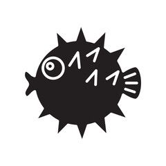 puffer fish icon