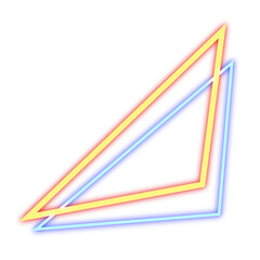 Abstract element neon retro style 80s-90s