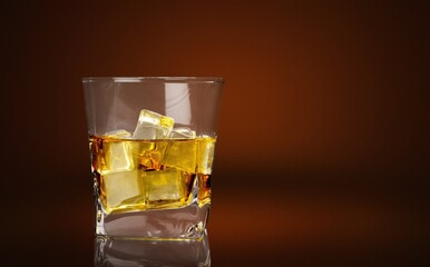 Iced tasty alcohol refreshing drink