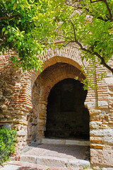 Fototapeta na wymiar Torre del Cristo gate
