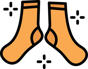 Socks Vector Icon
