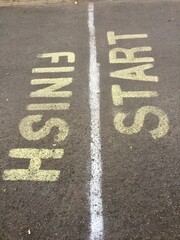 photo start and finish on the school street