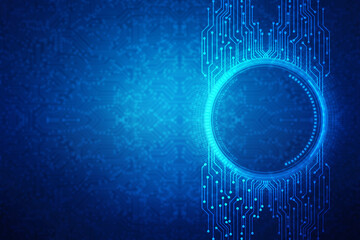 2d illustration Abstract futuristic background
   
    