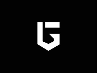 Creative Minimalist Letter LG Logo Design , Minimal GL Monogram