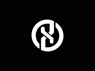 Creative Minimalist Letter XA Logo Design , Minimal AX Monogram