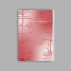 BOOK COVER PAGE BACKGROUND, RED AND WHITE BOOK TITLE COVER FRONT PAGE