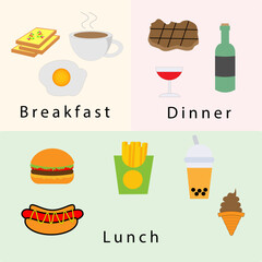 food and drink icons