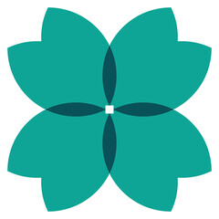 flower ornament, floral ornament, decorative design element