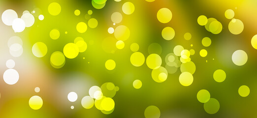 green mixed bokeh background wallpaper