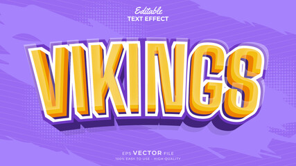 Editable Text Effects for American Football Sports Events Team