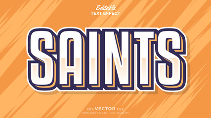 Editable Text Effects for American Football Sports Events Team