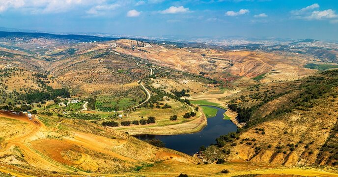 سد الملك طلال - الاردن - King Talal Dam - Jordan