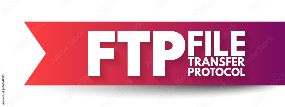 Poster ftp file transfer protocol - standard communication protocol used for the transfer of computer files