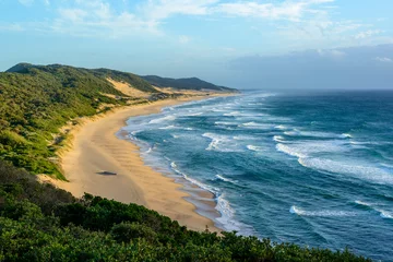 Fotobehang Afrika View of Maputaland coastline at Mabibi. iSimangaliso Wetland Park (Greater St Lucia Wetland Park). KwaZulu Natal. South Africa  © Roger de la Harpe