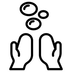 washing hand icon