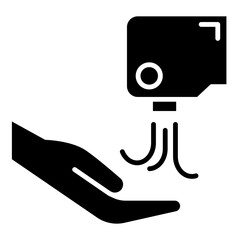 drying hands icon