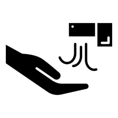 drying hands icon