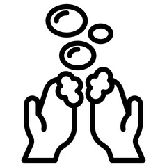 washing hand icon