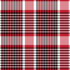 Red Minimal Plaid textured Seamless Pattern
