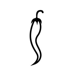 chili,icon,line, design,flat, style,trendy collection,template