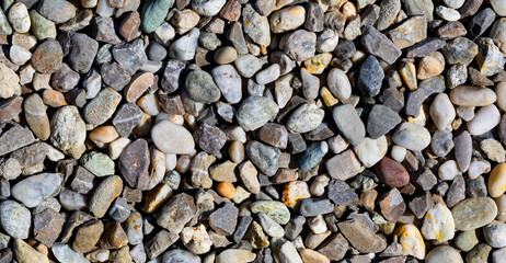 texture of gravel stones on ground background
Von agrus