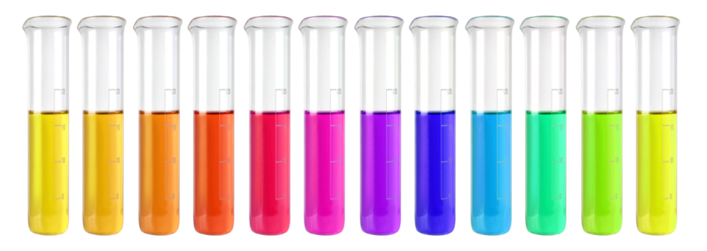 Flask on transparent background