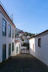 Street in the hamlet of Taganana, Tenerife, Spain