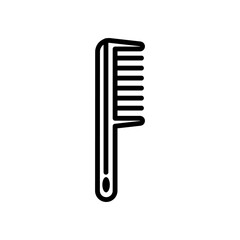 hair comb, icon, line, design,flat, style,trendy collection,template