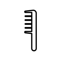 hair comb, icon, line, design,flat, style,trendy collection,template