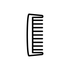 hair comb, icon, line, design,flat, style,trendy collection,template