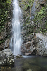 the Ng Tung Chai Waterfalls at the New Territories