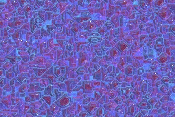 design computer crystalline pattern digital art texture or background illustration