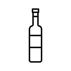 wine bottles, icon, line, design,flat, style,trendy collection,template