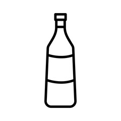 wine bottles, icon, line, design,flat, style,trendy collection,template