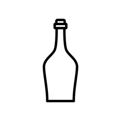 wine bottles, icon, line, design,flat, style,trendy collection,template