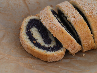 A delicious poppy seed roll