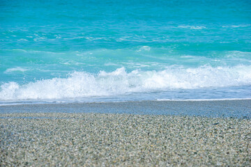 ビーチと波　夏のイメージ