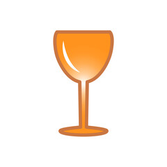 wine glass, icon, color, design,flat, style,trendy collection,template