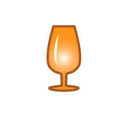 wine glass, icon, color, design,flat, style,trendy collection,template