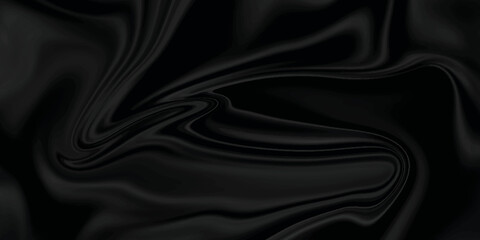 Blake silk background . Blake fabric and satin silk background texture . abstract background luxury cloth or liquid wave or wavy folds of grunge silk texture material or smooth luxurious .