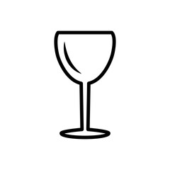 wine glass, icon, line, design,flat, style,trendy collection,template