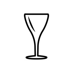wine glass, icon, line, design,flat, style,trendy collection,template
