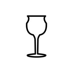 wine glass, icon, line, design,flat, style,trendy collection,template