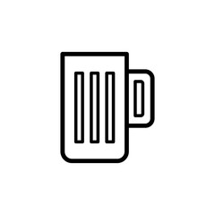 wine glass, icon, line, design,flat, style,trendy collection,template