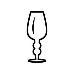 wine glass, icon, line, design,flat, style,trendy collection,template