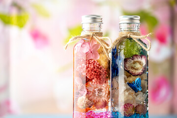 ハーバリウムの画像素材