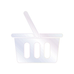 Shopping Basket icon template PNG